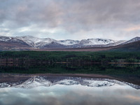 Loch Morlich and the Cairngorm Massif