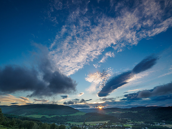 Sunset Over Drumnadrochit