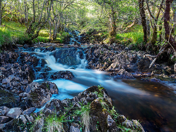 Falls on the Allt a' Phuil