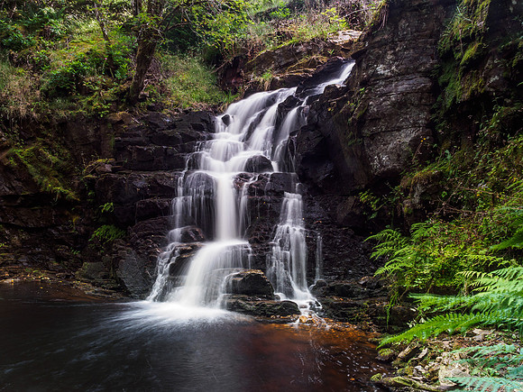Falls on the Allt na Sidhean 2