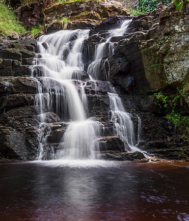 Falls on the Allt na Sidhean 1