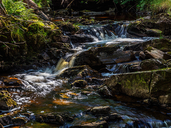Falls on the Allt na Sidhean 3