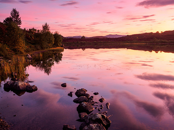 Loch Na Ba Ruaidhe Sunset 4