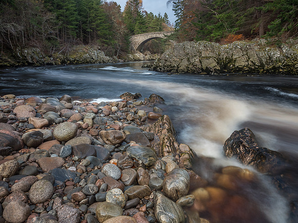 River Findhorn at Daltulich Bridge