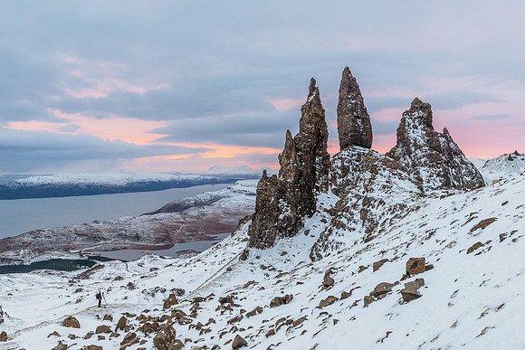 Old Man of Storr in the Snow 2