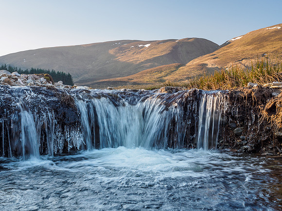 Falls on the Allt Fionndairnich