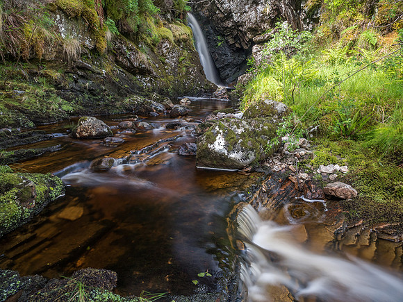 Falls on the Allt na h-Annaite