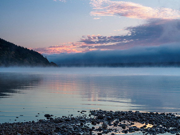 Urquhart Bay at Sunrise 1