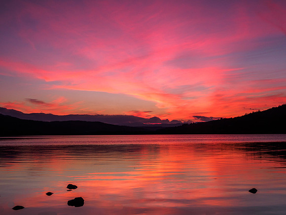 Loch Meiklie Sunset