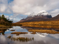 Liathach from Loch Clair 2