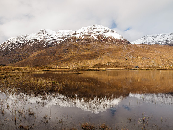 Liathach from Lochan an Iasgair
