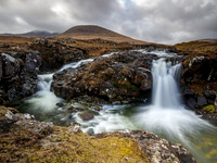 Falls on the Abhainn na h-Uamha