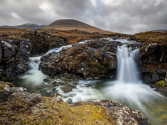 Falls on the Abhainn na h-Uamha