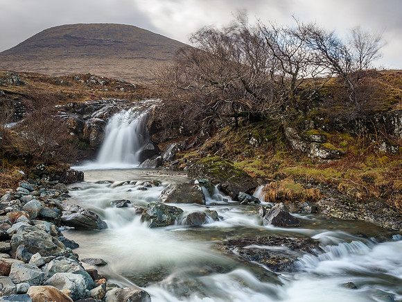 Falls on the Abhainn na h-Uamha