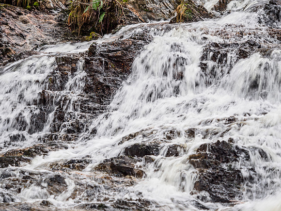 The Upper Falls at Plodda