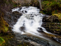 The Upper Falls at Plodda