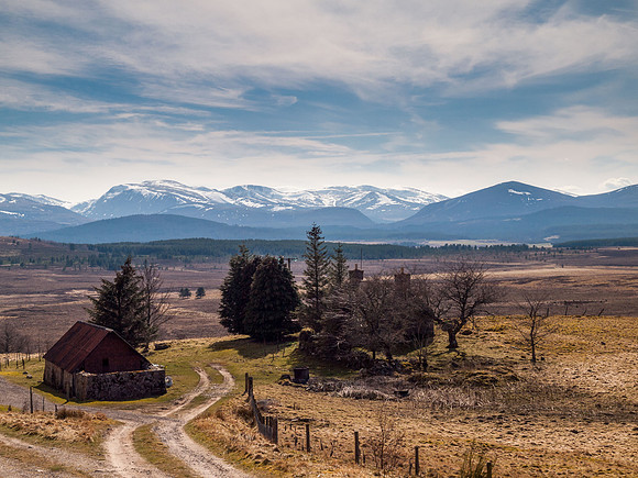 View to the Cairngorms