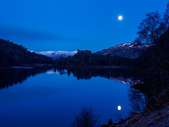 Affric in the Moonlight
