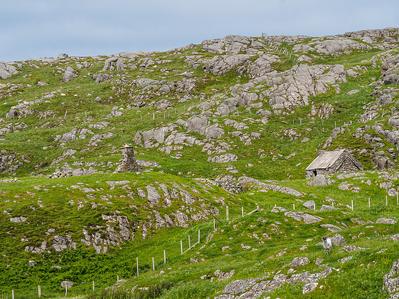 Ruins in a Rocky Landscape