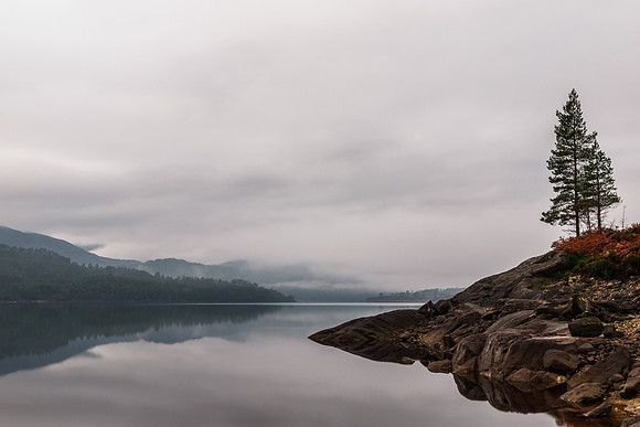 Misty Loch Beinn a' Mheadhoin 3