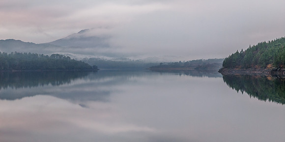 Misty Loch Beinn a' Mheadhoin 4