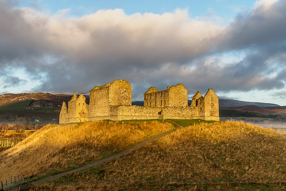 Ruthven Barracks in Sunlight 1