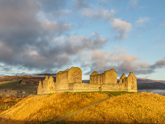 Ruthven Barracks in Sunlight 3