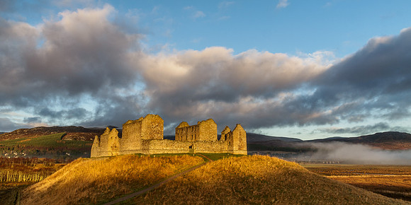 Ruthven Barracks in Sunlight 2