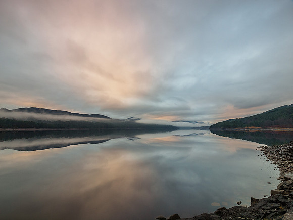 Misty Loch Beinn a' Mheadhoin 5