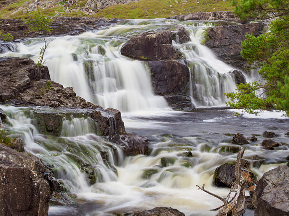 Falls on the Garbh Uisge