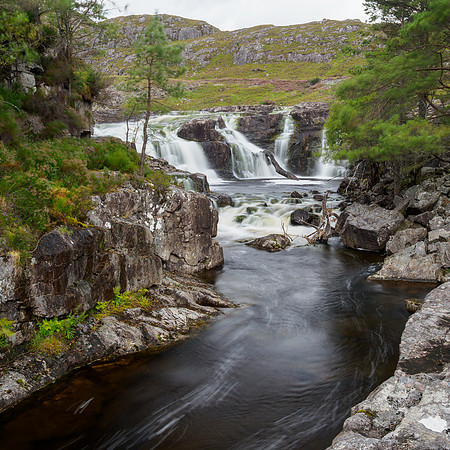 Falls on the Garbh Uisge