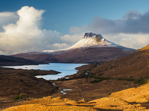 Colourful Stac Pollaidh