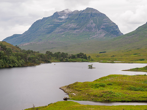 Liathach Across Loch Clair