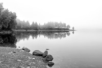 Misty Loch Beinn a' Mheadhoin