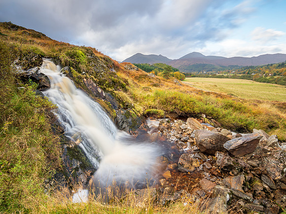 Falls on the Allt a' Bhogair