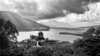 Eilean Donan Castle B&W