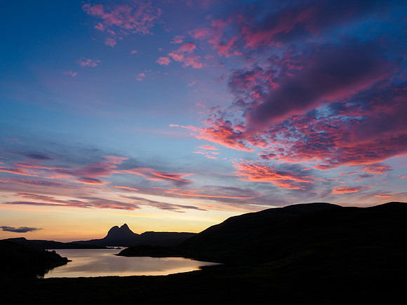 2024-07 Suilven Sunset