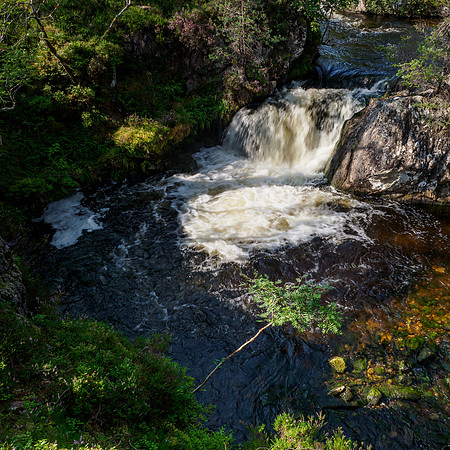 Falls on the Uisge Misgeach