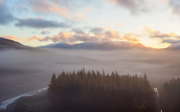 Loch Glascarnoch Fog