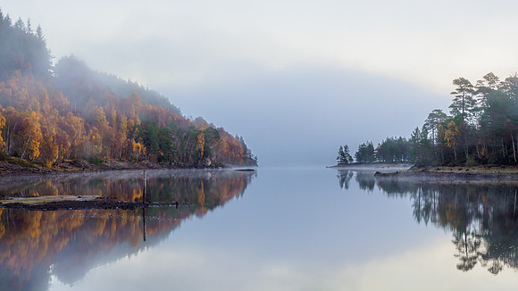 Loch Beinn a' Mheadhoin Sunrise Reflections
