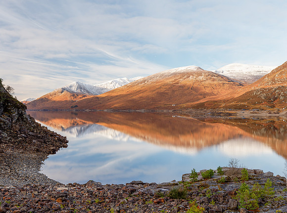 Loch Mullardoch Reflection