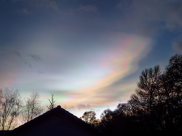 Nacreous or Mother-of-pearl Clouds