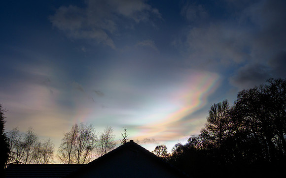 Nacreous or Mother-of-pearl Clouds