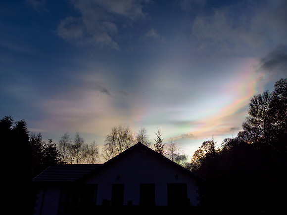 Nacreous or Mother-of-pearl Clouds