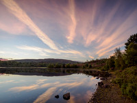 Colourful Culnakirk Contrails