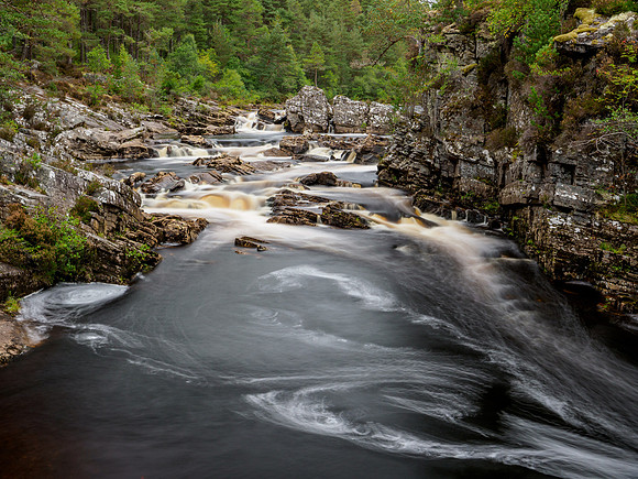 Black Water Swirls
