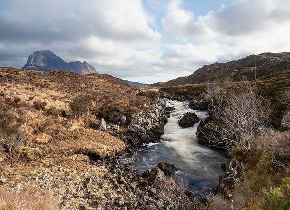 River Kirkaig Cascade