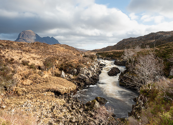 River Kirkaig Cascade